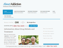 Tablet Screenshot of about-addiction.com